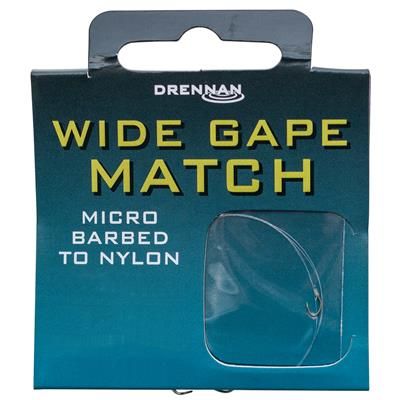 ANZUELO DRENNAN Wide Gape Match 16 to 3lb