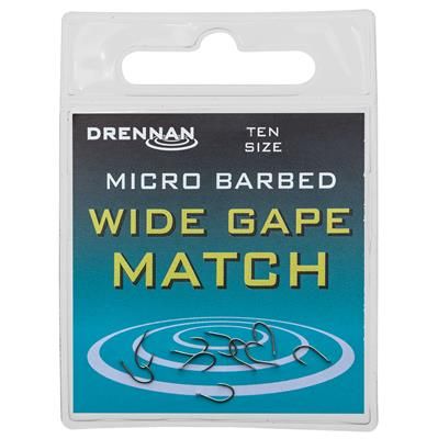 ANZUELO DRENNAN Wide Gape Match 20