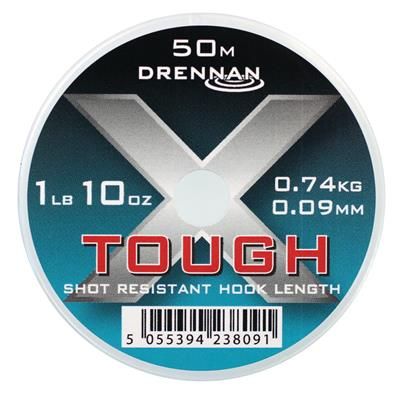 [LCXT009] DRENNAN X-Tough Hilo para bajos 1lb10oz0,09mm
