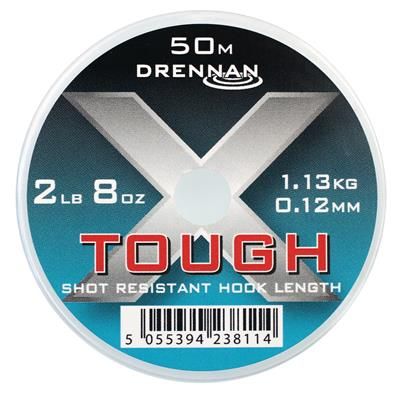 DRENNAN X-Tough Hilo para bajos 2lb8oz 0,12mm