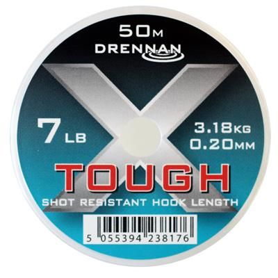 [LCXT020] DRENNAN X-Tough Hilo para bajos 7lb 0,20mm