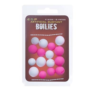 [ETBBWP01] ESP Buoyant Boilies White/Pink