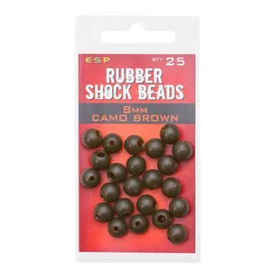 [ETRSB008CO] ESP Shock Bead CamoBrown 8mm