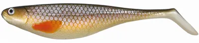 VINILO  FLAT SHAD 12,5cm KOL. 03 SPOTTED ROACH BAG 4 PCS