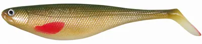 VINILO  FLAT SHAD 16,5cm KOL. 02 NATURAL ROACH BAG 3 PCS