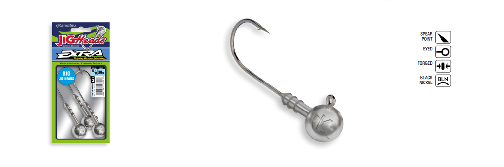 JIGHEAD BIG JIG 100-75G OP.3PCS