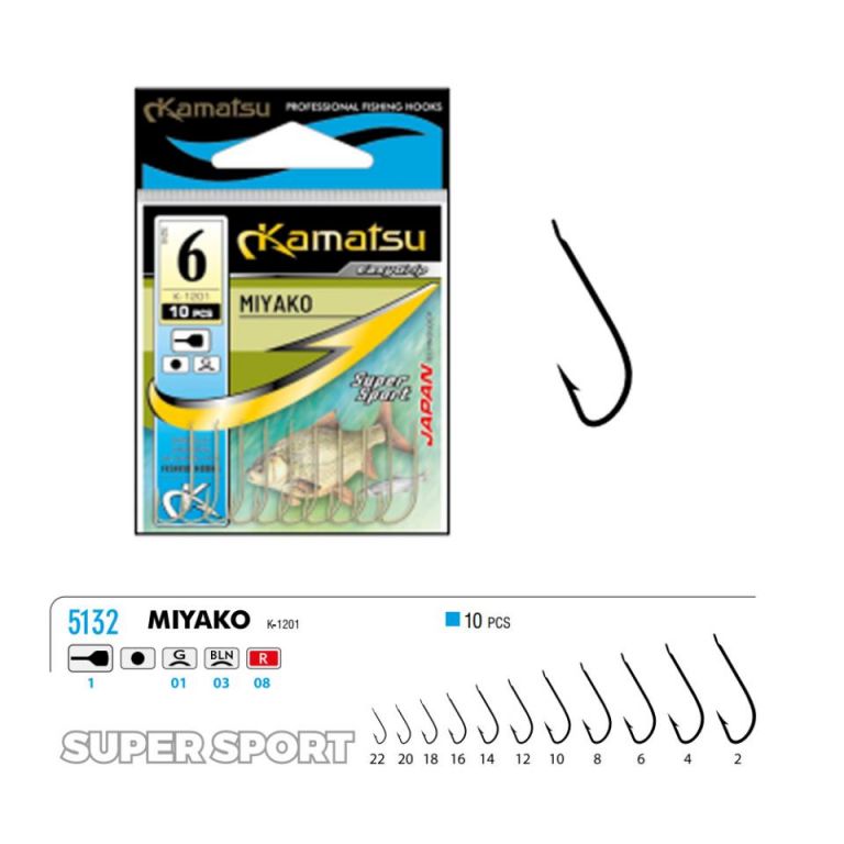 [51321] ANZUELO KAMATSU MIYAKO K-1201 10 UND