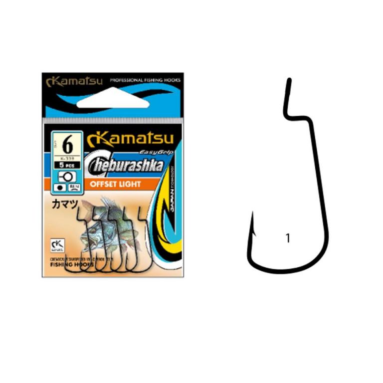 ANZUELO KAMATSU OFFSET LIGHT K-338 10 UND