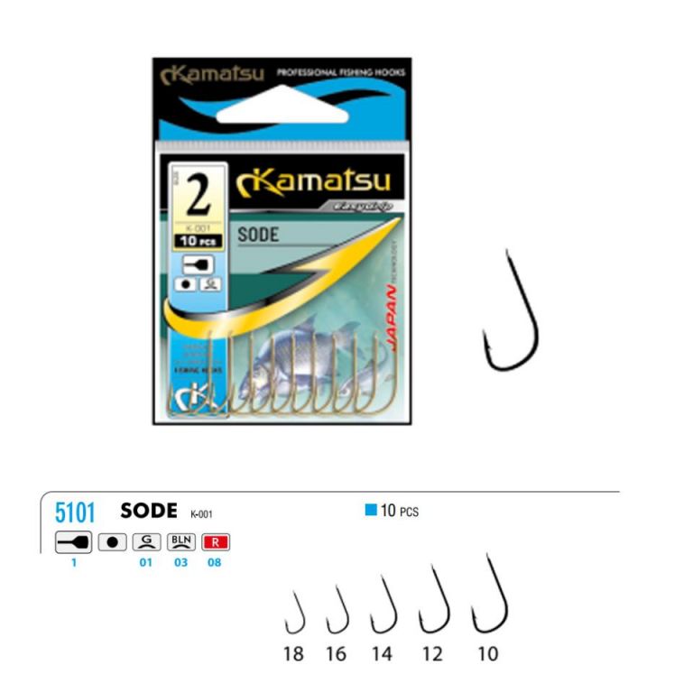 [51011018] ANZUELO KAMATSU SODE K-001 10 UND