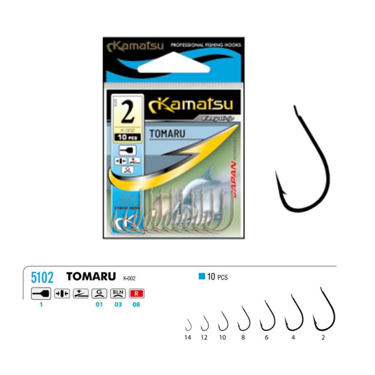 ANZUELO KAMATSU TOMARU K-002 10 UND