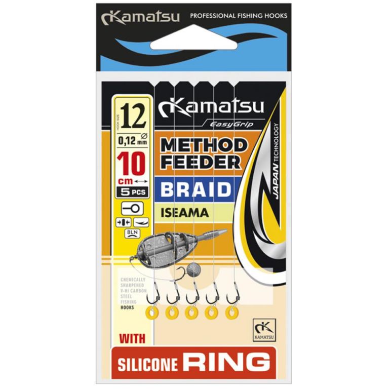 ANZUELO MONTADO RIG BRAID ISEAMA SILICONE RING 12BLNR10cm0