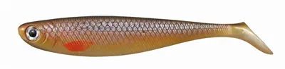 VINILO  POWER PIKE 11CM KOL. 03 SPOTTED ROACH BAG 4 PCS