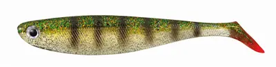 VINILO  POWER PIKE 11CM KOL. 05 GLITTER PERCH BAG 4 PCS