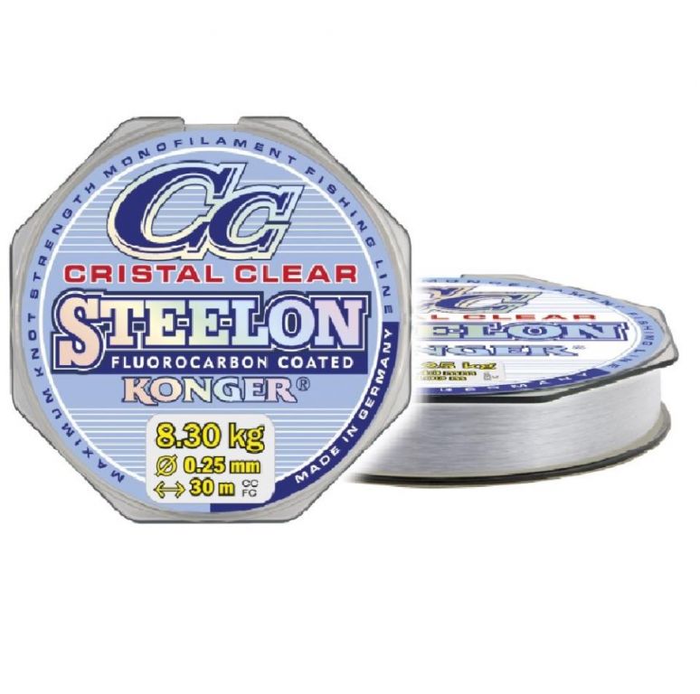 [239150022] STEELON CRISTAL CLEAR FLUOROCARBON COATED 0,22mm