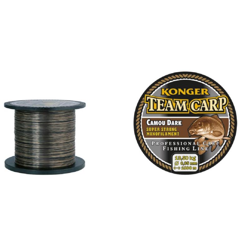 [229001035] TEAM CARP CAMOU DARK 0,35mm1000m