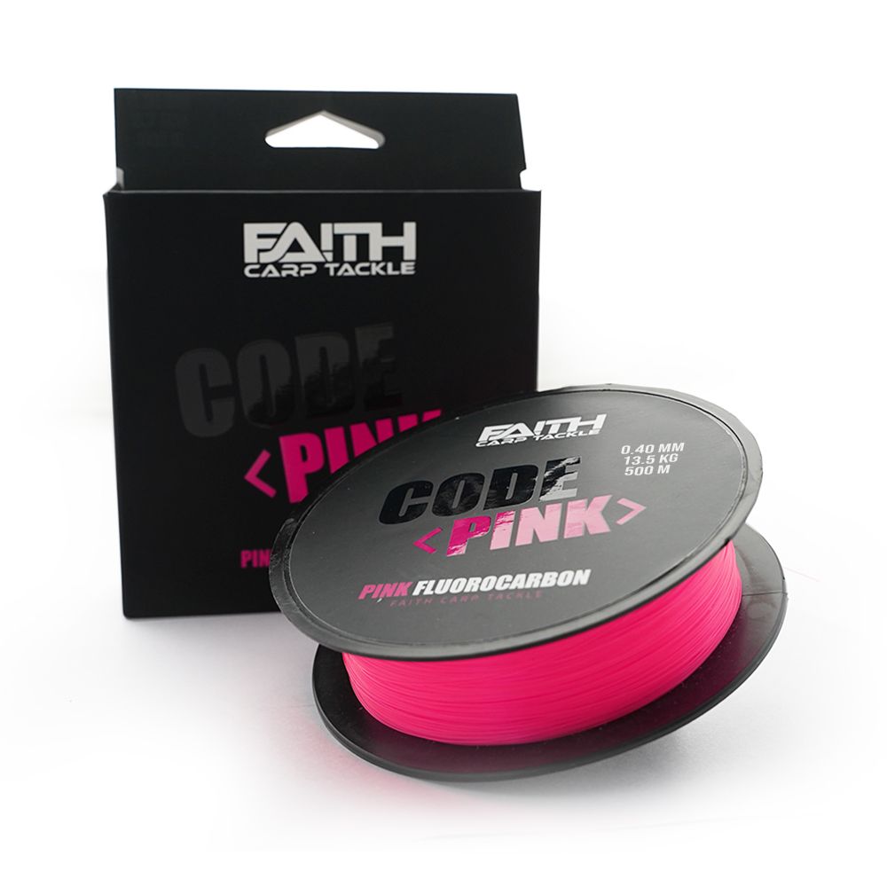 [FAI2108] Faith Code Pink Fl,Carbon 0,40mm 500m 13,5kg