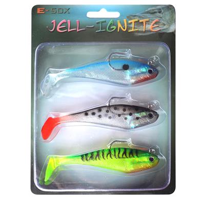 E-SOX Jellignite Shad 8cm14g