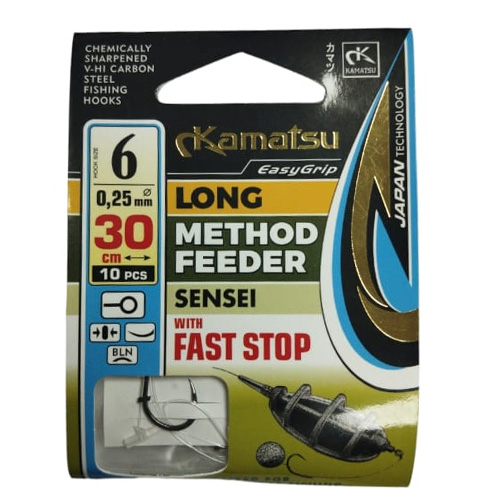 [503034306] KAMATSU METHOD FEEDER LONG 30cm SENSEI 6BLNO0,25mm