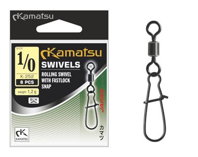 ROLLING Quitavuelta Nº8 W. FASTLOCK SNAP 56252 OPP. 10PCS N