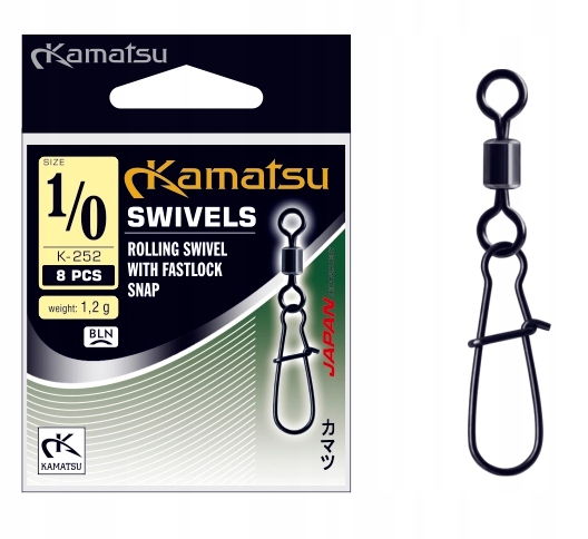 ROLLING Quitavuelta Nº4 W. FASTLOCK SNAP 56252 OPP. 10PCSNR