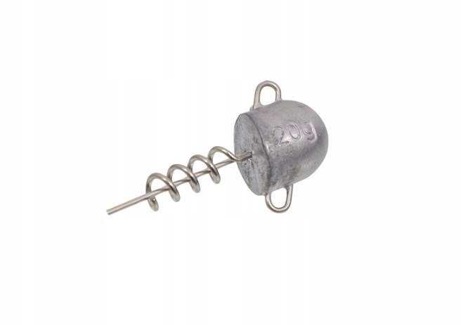SOFT LURE WEIGHTED SCREW, 43mm DIAMETER 8mm, 30g,