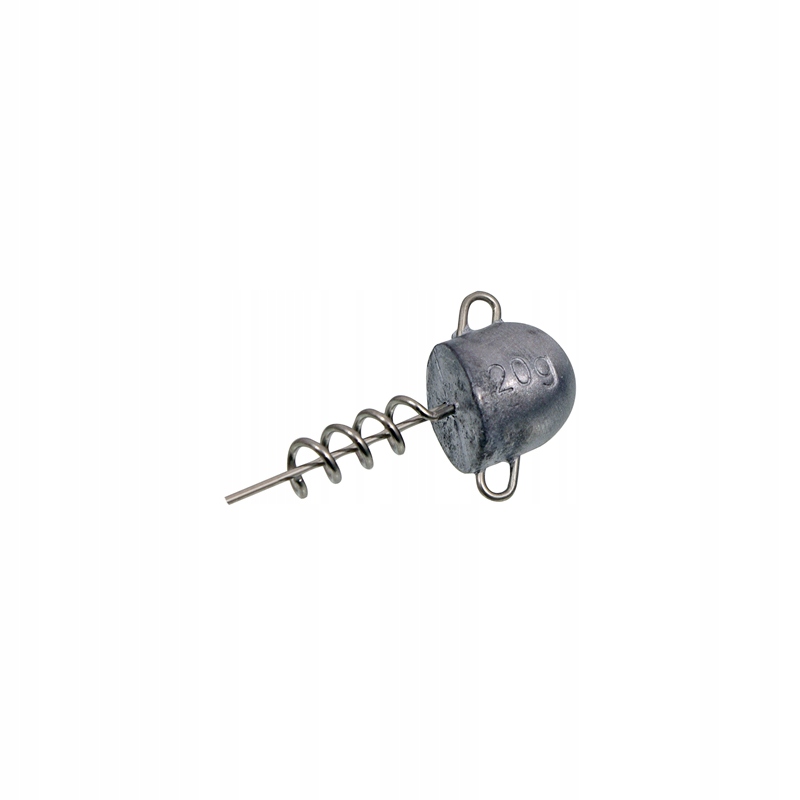 SOFT LURE WEIGHTED SCREW, 43mm DIAMETER 8mm, 40g,