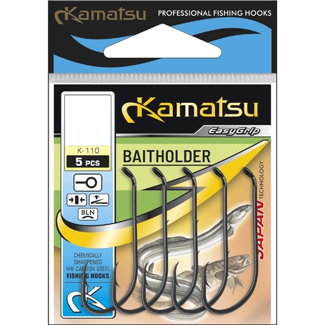 ANZUELO KAMATSU BAITHOLDER 4/0BLNR