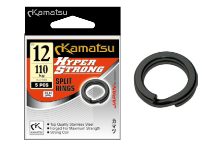 HYPER STRONG SPLIT RINGS K-2199 BLN 6MM/43KG OPP.1