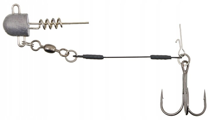 SWIMBAIT SYSTEM SINGLE STINGER 1/0, 9cm/27kg WEIGH