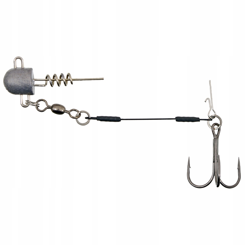 SWIMBAIT SYSTEM SINGLE STINGER 1/0, 9cm/27kg WEIGH