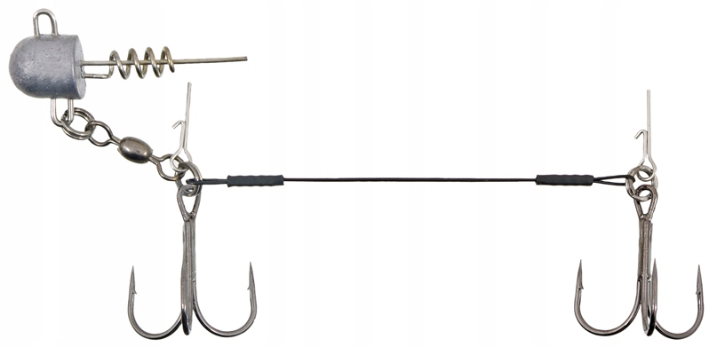 SWIMBAIT SYSTEM DOBLE STINGER 1/0, 12cm/27kg WEIG