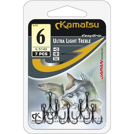 TREBLE ANZUELO ULTRA LIGHT 12BLN OPP.7 PCS