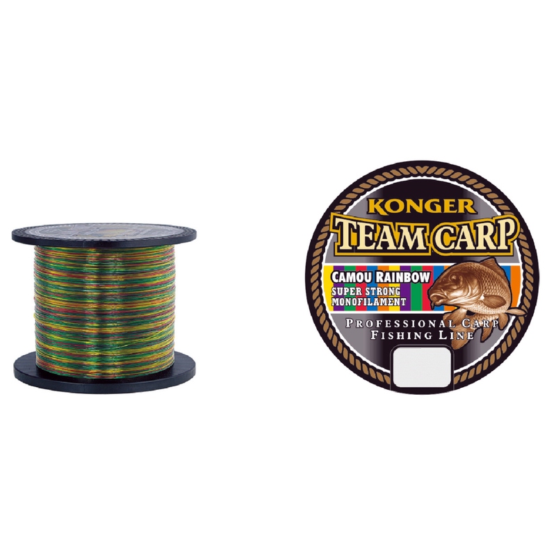 [235600035] TEAM CARP RAINBOW 0.35mm/600m