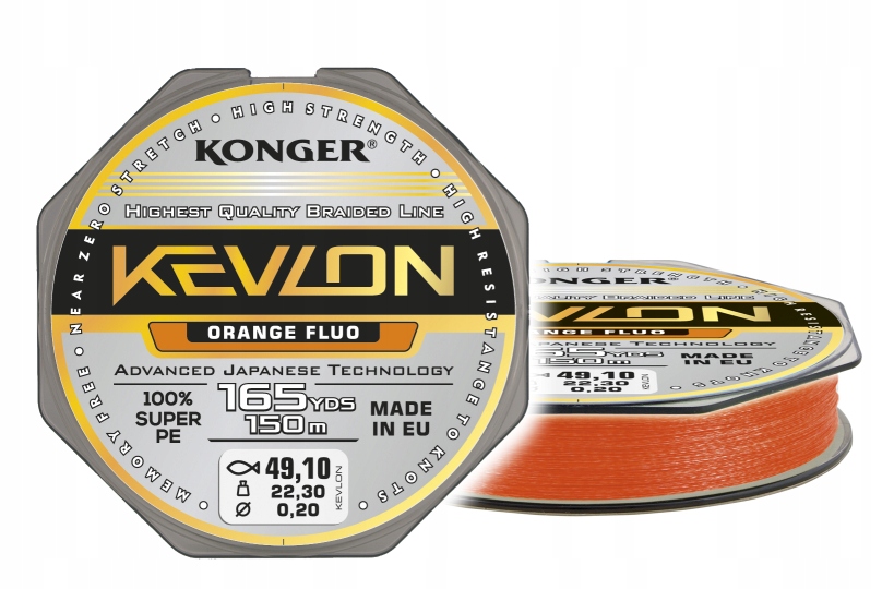 KEVLON ORANGE FLUO X4 0,18/150