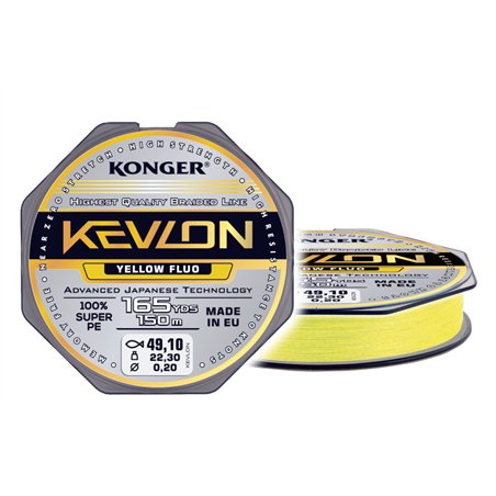 [250154018] KEVLON YELLOW FLUO X4 0,18/150