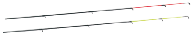 CARBON QUIVER TIPS 2.5mm, BAG 2 PCS