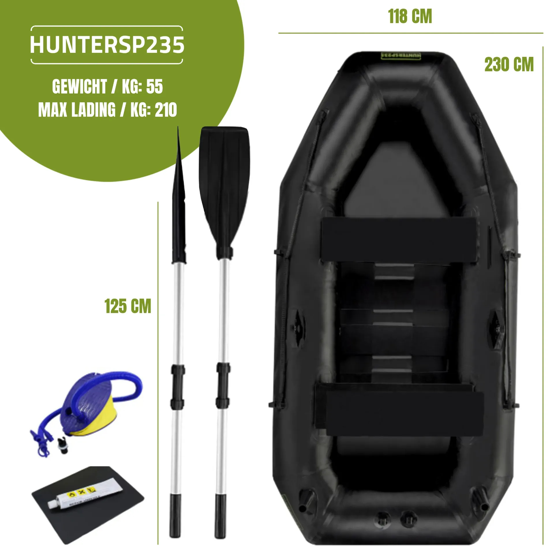 Hunter Boat SP235