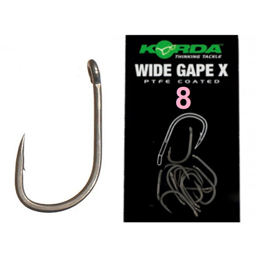 ANZUELO KORDA WIDE GAPE X Nº 8 KWGX8