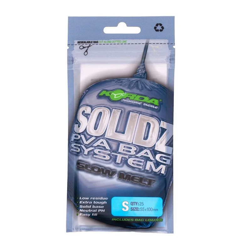 KORDA SOLIDZ SLOW MELT PVA BOLSAS S KPVA6