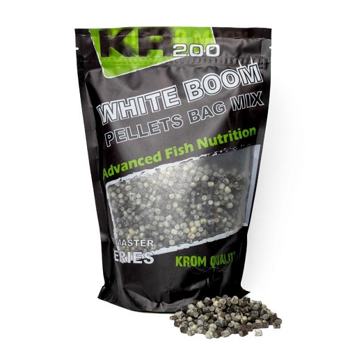 KROM QUALITY KR200 PELLETS BAG MIX WHITE BOOM 4.5MM 800G KQPBM0203