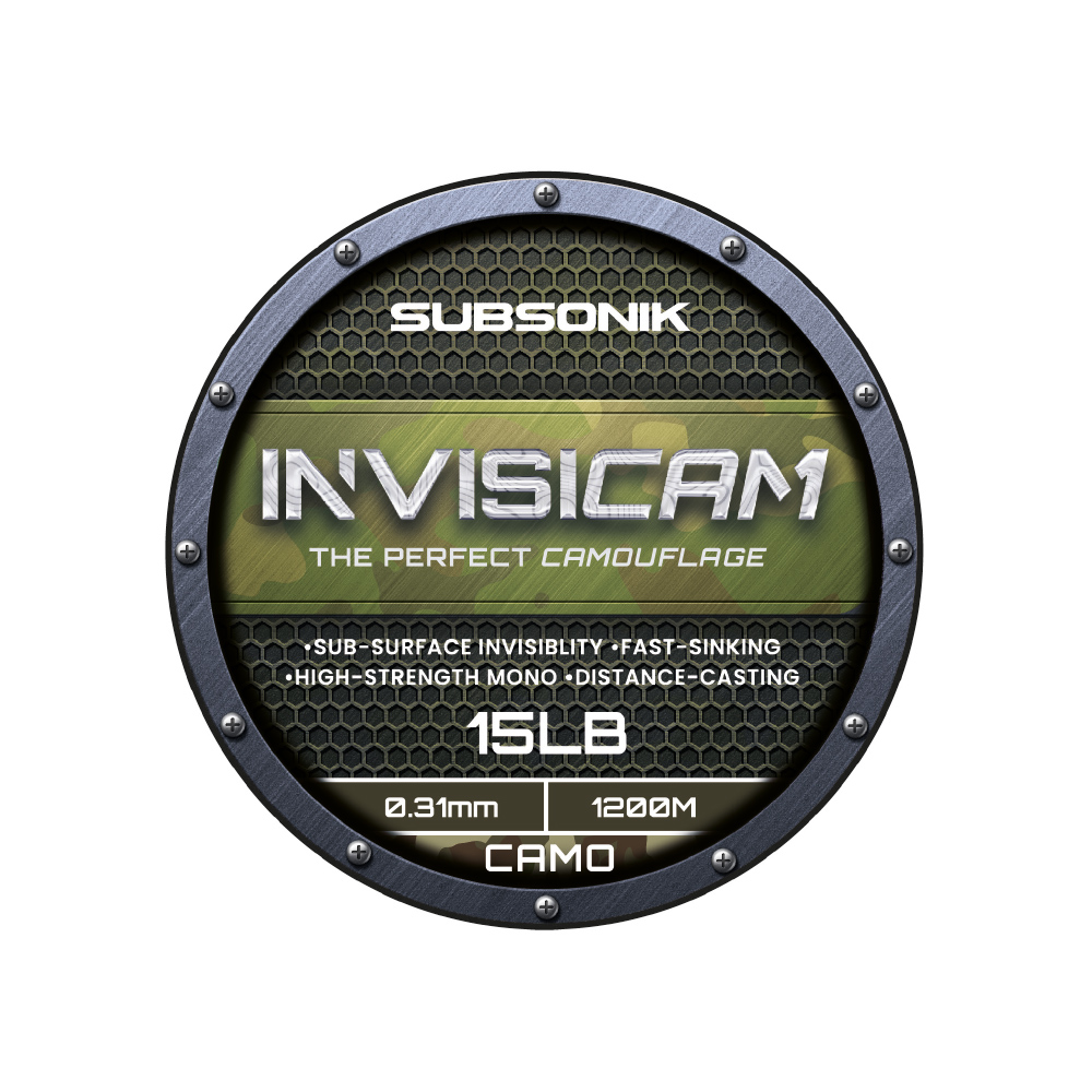 SONIK SUBSONIK INVISICAM 15LB 1200M (0.31mm)