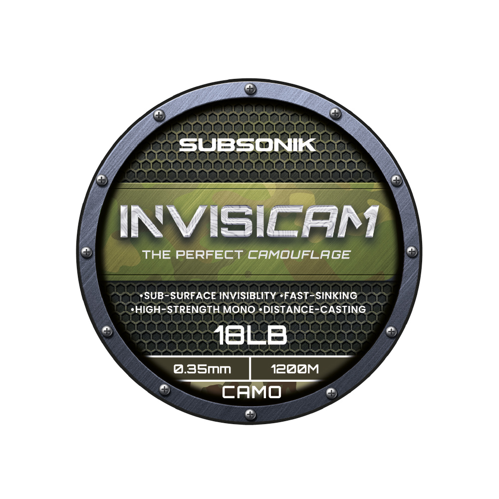 SONIK SUBSONIK INVISICAM 18LB 1200M (0.35mm)