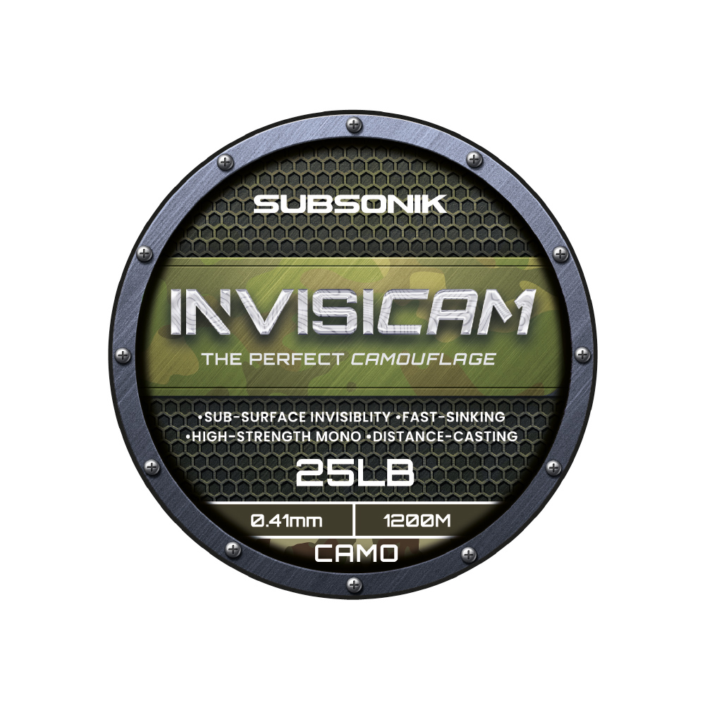 SONIK SUBSONIK INVISICAM 25LB 1200M (0.41mm)