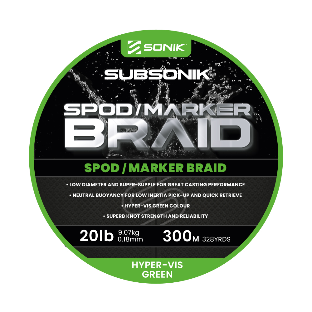 SONIK SPOD/MARKER BRAID 0.18mm 300M
