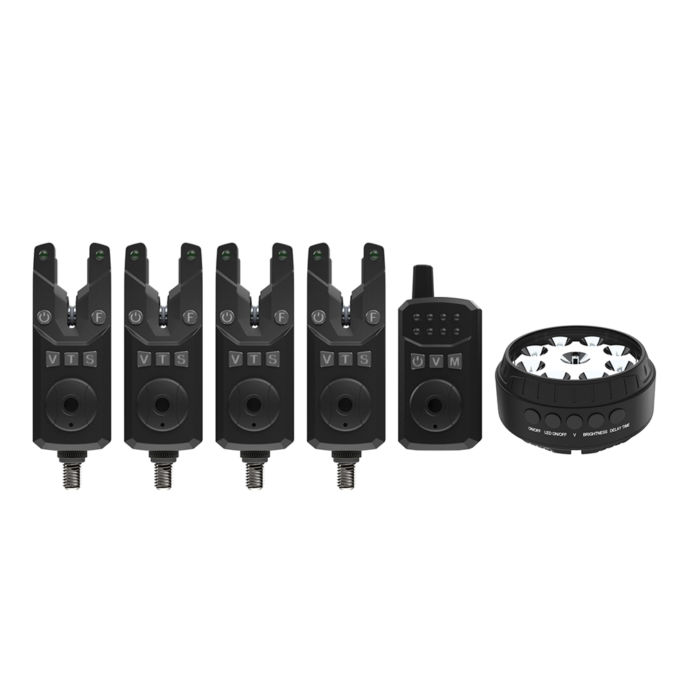 SONIK SKS2 ALARM SET 4+1 + BIVVY LAMP