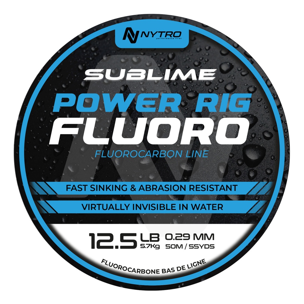 NYTRO SUBLIME POWER RIG FLUORO 50M 0,29MM