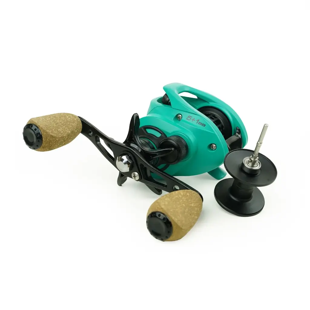 [DLTAV4983] CARRETE CASTING DLT SpinSync LH 301 Baitcast incl, Spare Spool 9+1BB