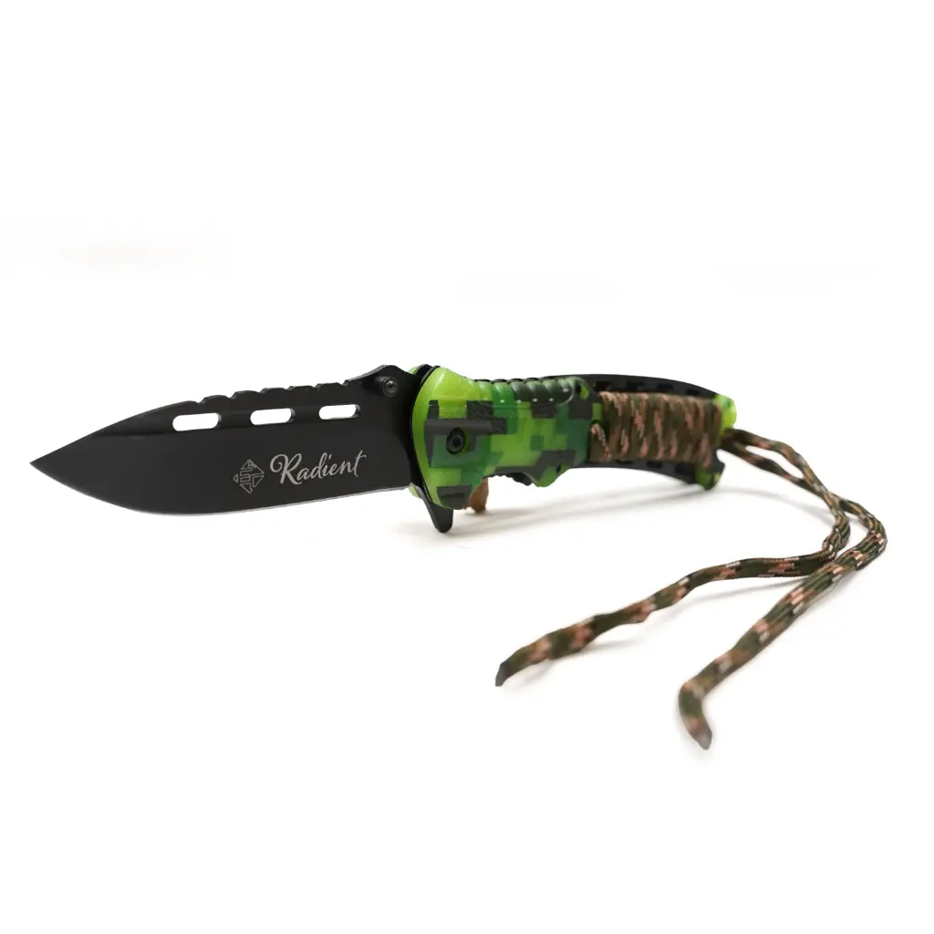 Eurocatch Radient Zakmes 420RVS 4,75" Glow in the Dark Knive