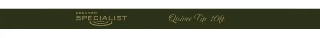 CAÑA DRENNAN Specialist Quiver Tip Rod 10'