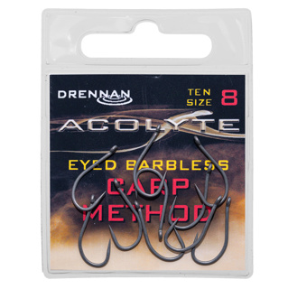 ANZUELO DRENNAN ACOLYTE Carp Method - Sin muerte